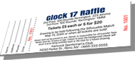 Glock 17 Raffle - Sample Ticket