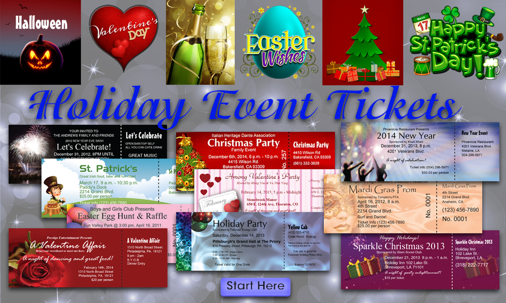 Holiday Event Tickets