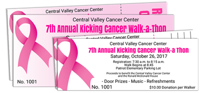 Breast Cancer Awareness Ticket