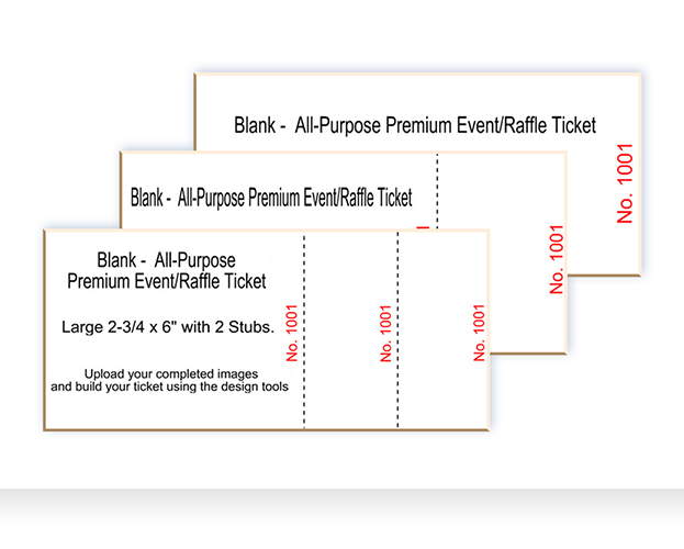 Premium Event and Raffle Tickets