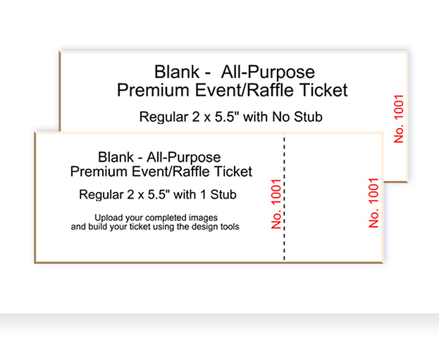 Premium Event and Raffle Tickets
