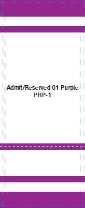 Admit/Reserved 01 Purple PRP-1