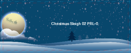 Christmas Sleigh 02 PRL-0