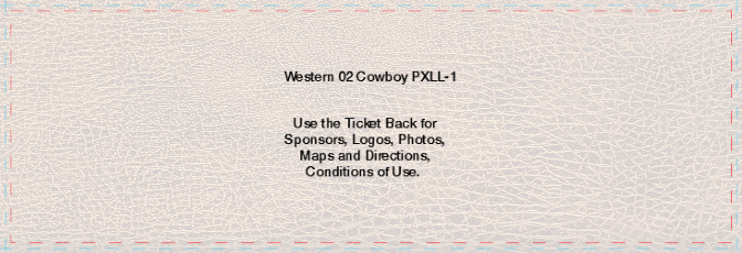 Western 02 Cowboy PXLL-1