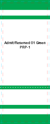 Admit/Reserved 01 Green PRP-1